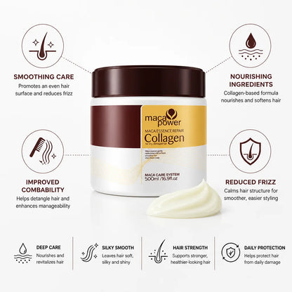 Hair Mask Smoothing Collagen Dry & Frizzy 500ml