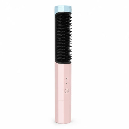 Hair Straightening Comb Cordless USB Rechargeable 30s Rapid Heating