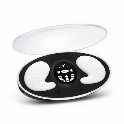 Invisible Wireless Noise-Cancelling Sleep Headphones