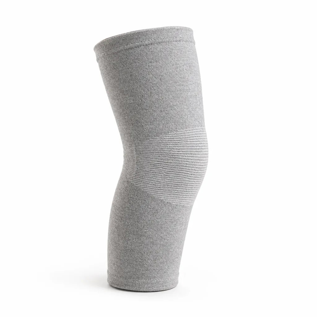 Genouillère en tissu de bambou, compression douce
