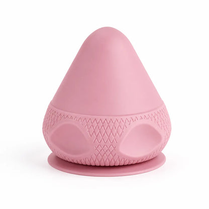 Balle de massage pour tissus profonds avec base ventouse en silicone