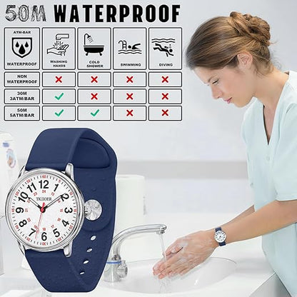 Nurse Watch Luminous Dial & Precision Second Hand