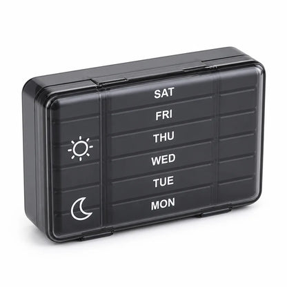 Pill Organizer Morning & Evening UV-Printed Labels