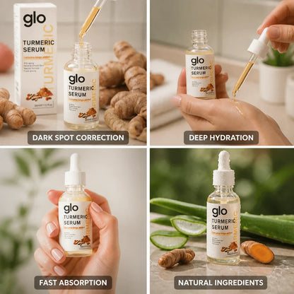 Sérum correcteur de taches brunes à base de curcuma éclaircissant