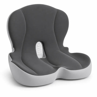 Coussin d'assise en mousse à mémoire de forme orthopédique, housse amovible et lavable