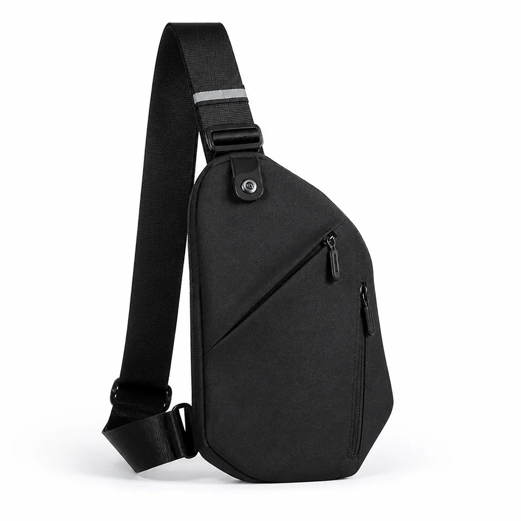 Sac à bandoulière, sangle anti-coupure et protection RFID