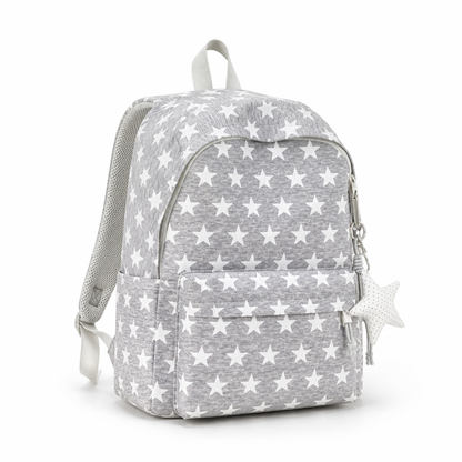 Star-Pattern Spacious & Durable School Backpack