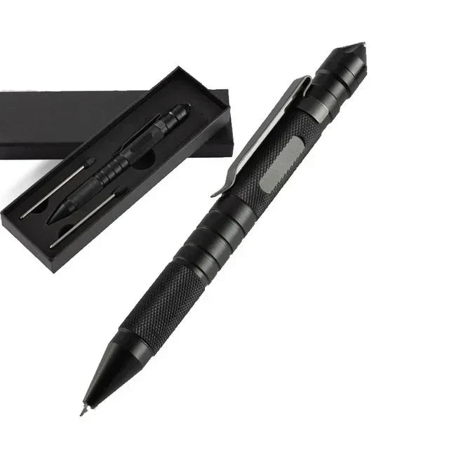 Tactical Pen Aluminum Alloy Tungsten Tip & Whistle
