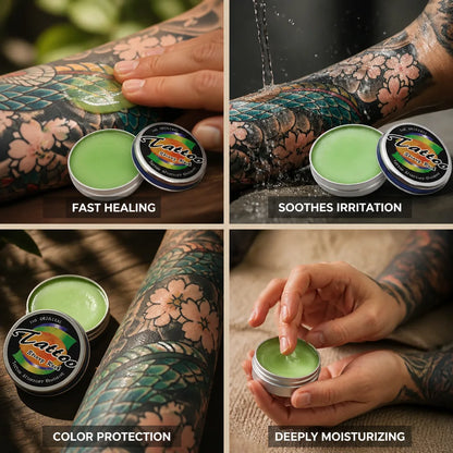 Baume de soin pour tatouage, apaisant, cicatrisation rapide et protection des couleurs