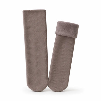 Chaussettes thermiques mélange coton et laine taille unique