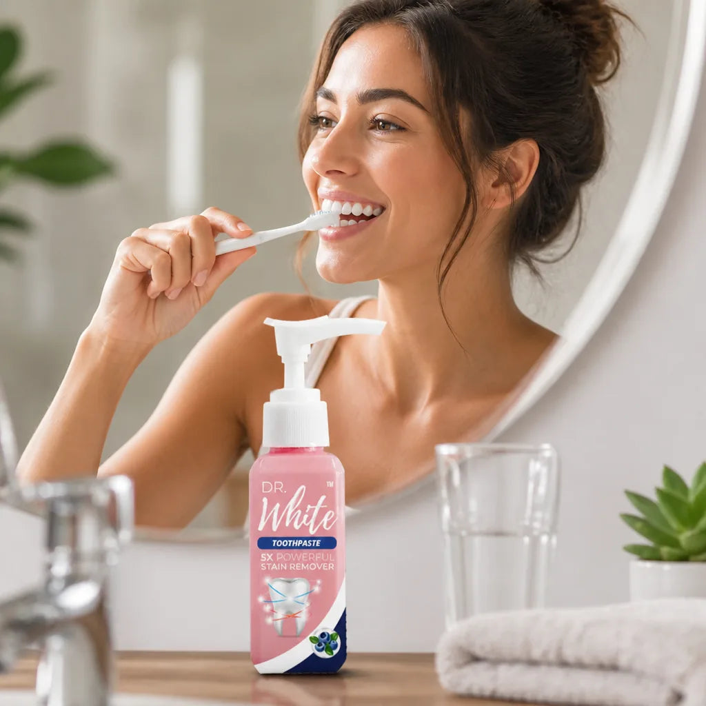 Dentifrice au bicarbonate de soude blanchissant sans fluor