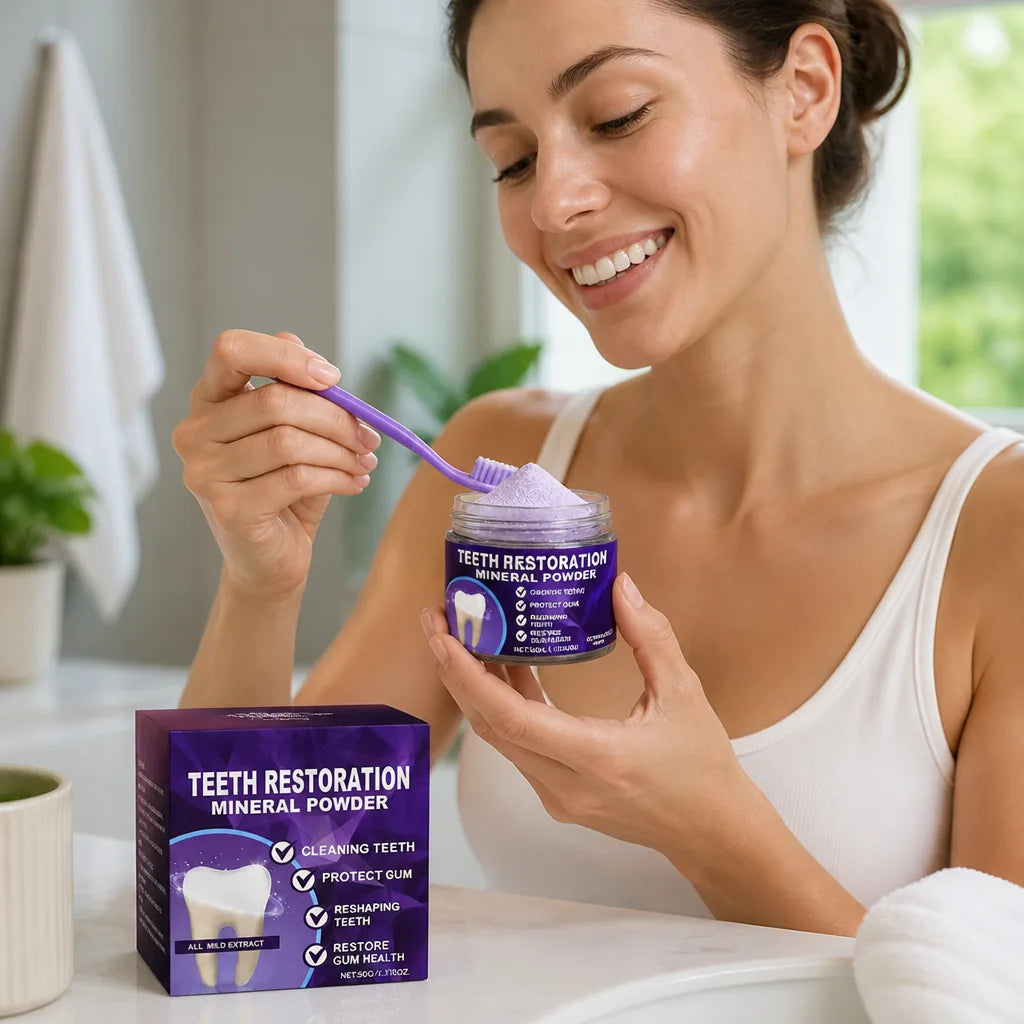 Dentifrice reminéralisant pour l'émail, soulagement de la sensibilité et contrôle de la plaque dentaire