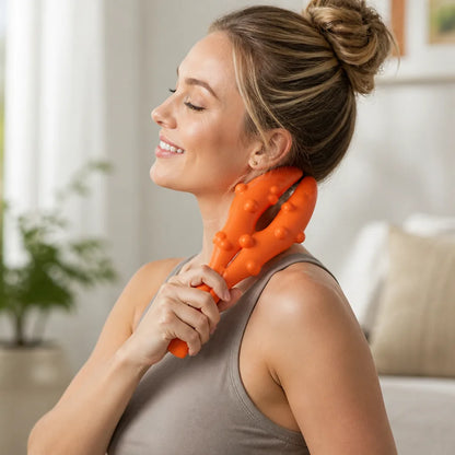 Trigger Point Massager Handheld Deep Tissue Neck Relief