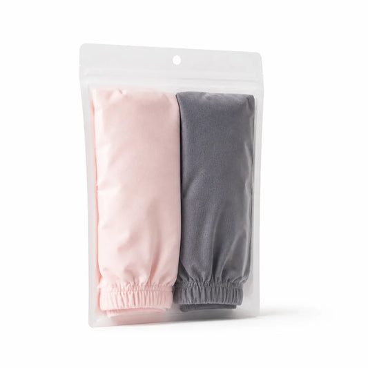 Chaussettes pour femmes double épaisseur en coton infusé au collagène, antibactériennes