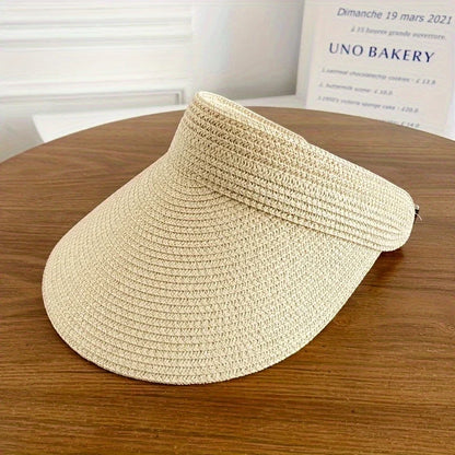 Women's Sun Hat Wide Brim Foldable Secure Fit