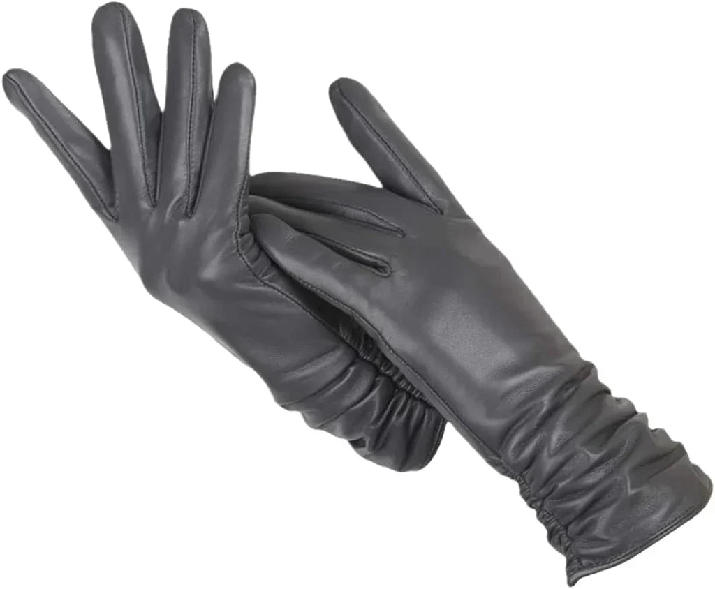 LuxLeather | Women's Leather Gloves with Soft Wool Lining | Stylish Warmth for Winter