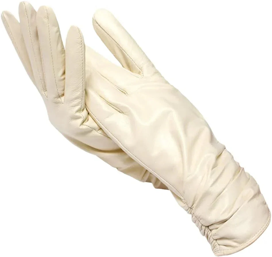 LuxLeather | Women's Leather Gloves with Soft Wool Lining | Stylish Warmth for Winter