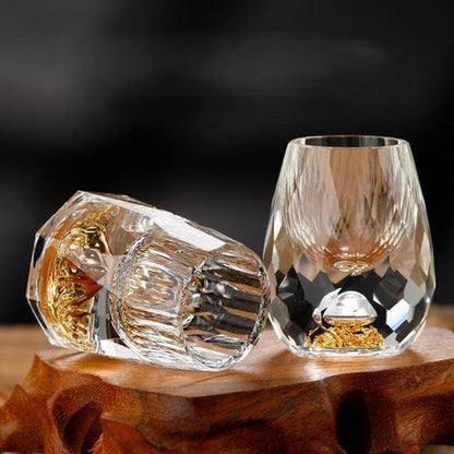 Elegant Cut Crystal Shot Glasses Set | Timeless Design for Celebrations