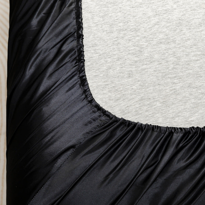 Drap-housse luxueux en satin Ortekor | Tissu soyeux et rafraîchissant pour un sommeil réparateur | Design anti-humidité pour un confort absolu