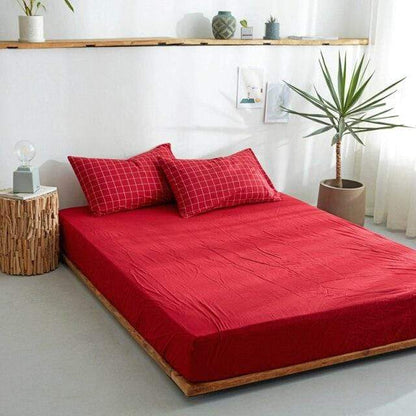 Ortekor Luxurious Summer Fitted Sheets | Breathable Cotton Design for Cool Comfort