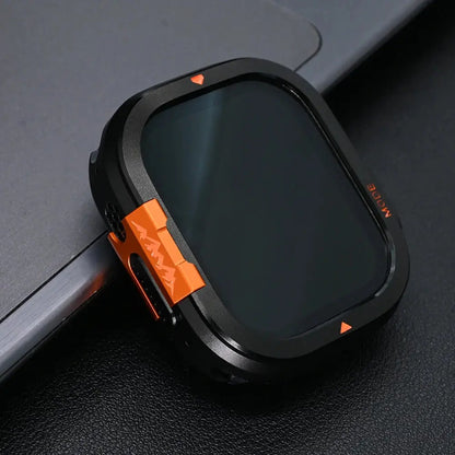 Rugged Metal Bumper Case for Apple Watch Ultra & Series 11/10 – Precision-Fit Display Guard