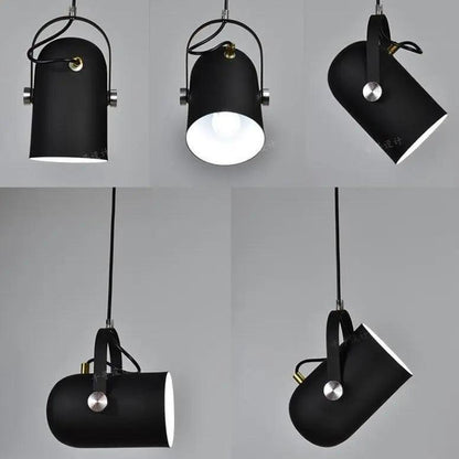 Scandinavian Pendant Light Fixture with Adjustable Cable for Bedrooms, Dining Rooms, and Living Spaces
