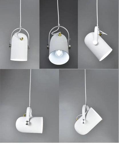 Scandinavian Pendant Light Fixture with Adjustable Cable for Bedrooms, Dining Rooms, and Living Spaces