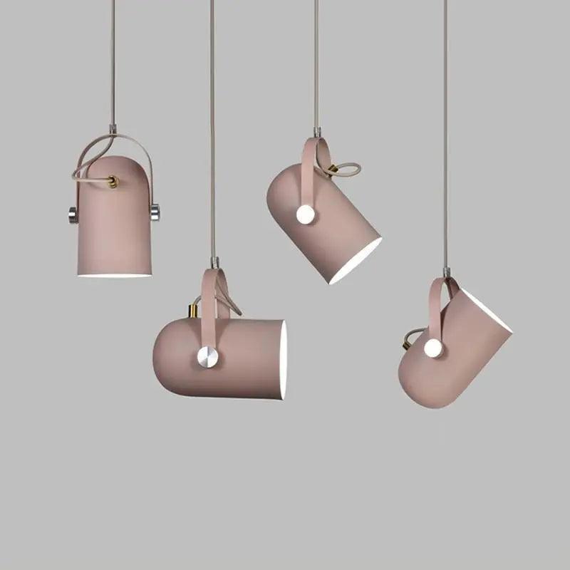 Scandinavian Pendant Light Fixture with Adjustable Cable for Bedrooms, Dining Rooms, and Living Spaces