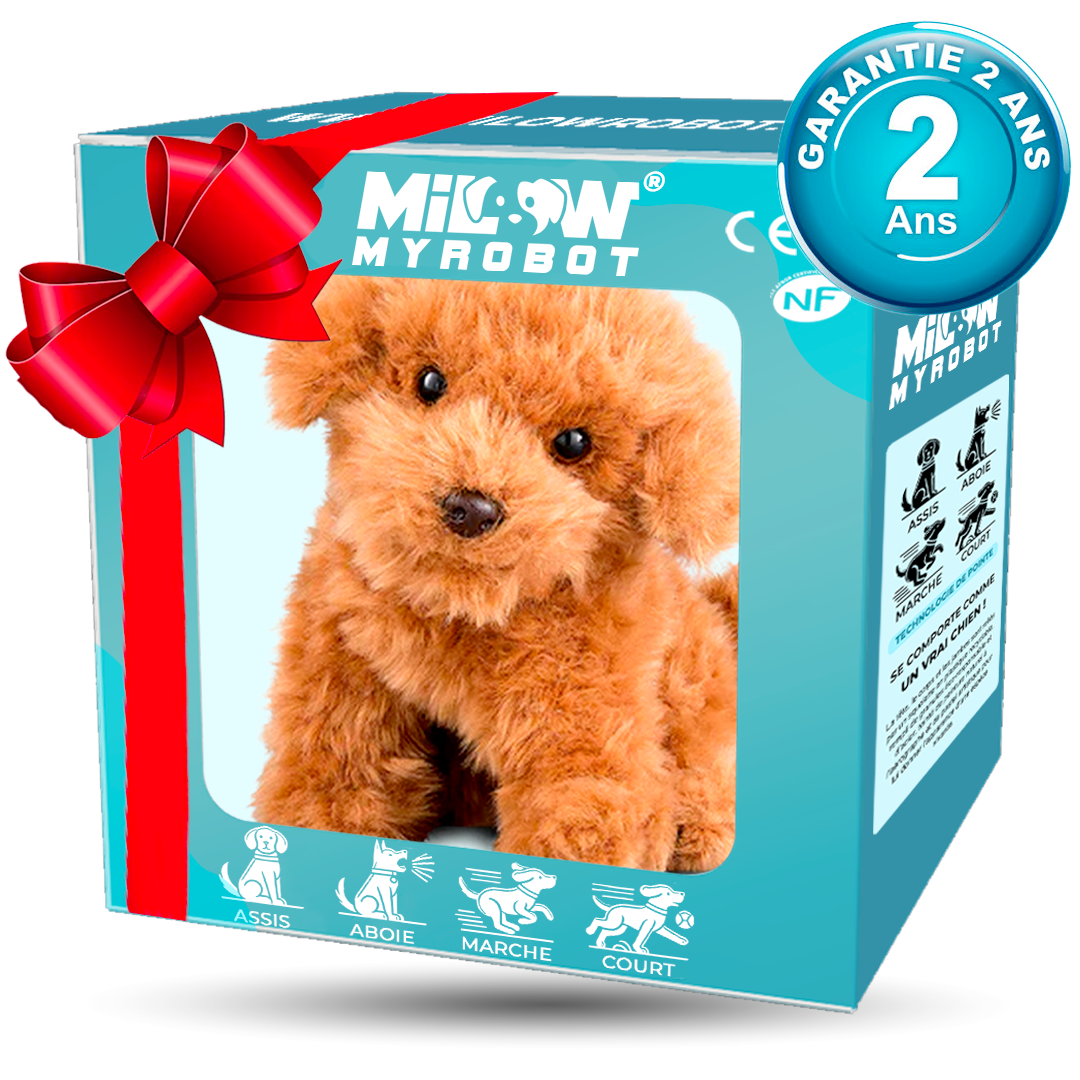 Interactive Robotic Puppy Toy with Lifelike Movements & Sounds for Kids & Adults | Realistic Pet Companion | Battery Operated Animatronic Do
