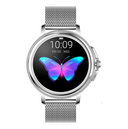 Montres connectées avec suivi de santé, montre connectée haut de gamme pour femmes avec tensiomètre et cardiofréquencemètre