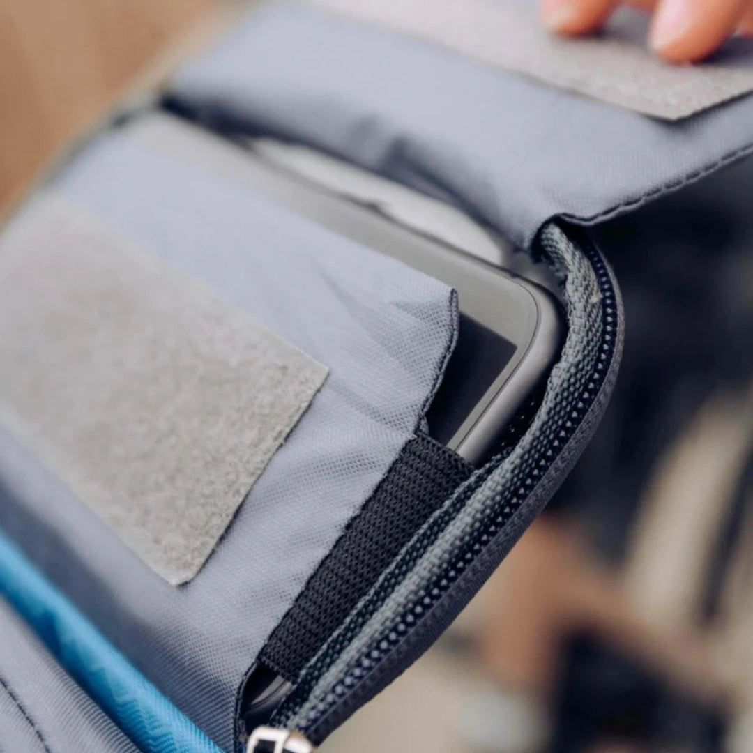 Bike Handlebar Bag with Clear Phone Pouch – Waterproof Bicycle Storage for Commuting & Navigation