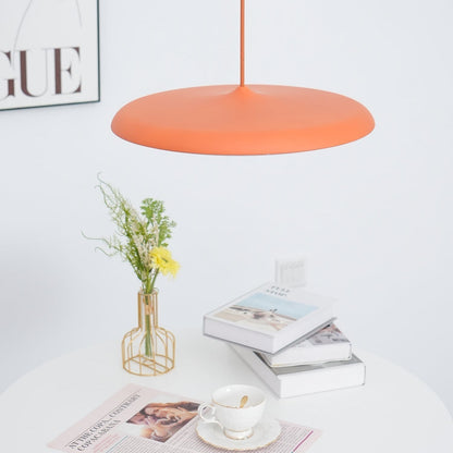 Suspension moderne en métal avec cordon réglable – Finition pastel douce pour cuisine et salon