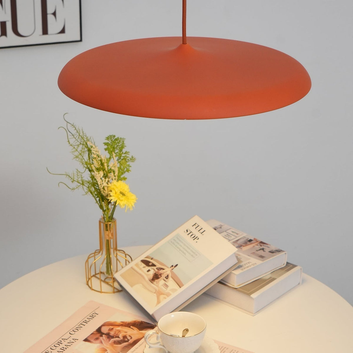 Suspension moderne en métal avec cordon réglable – Finition pastel douce pour cuisine et salon