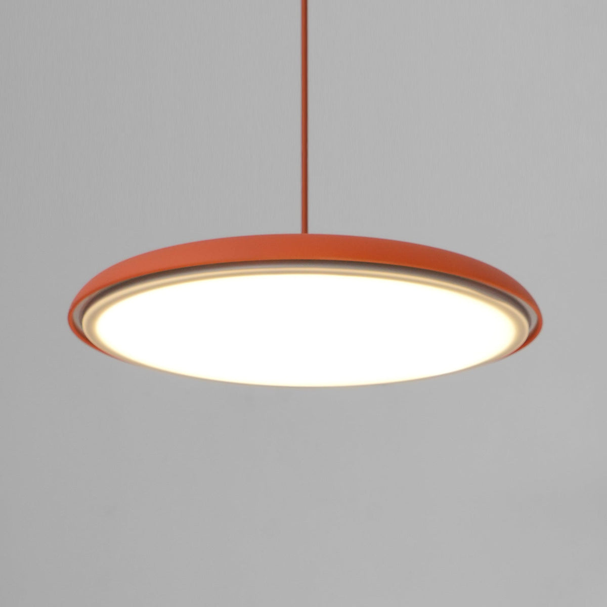 Suspension moderne en métal avec cordon réglable – Finition pastel douce pour cuisine et salon