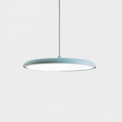 Suspension moderne en métal avec cordon réglable – Finition pastel douce pour cuisine et salon