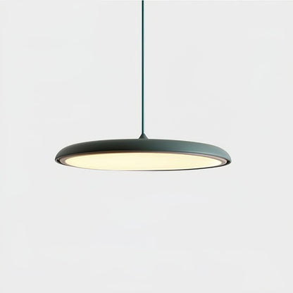 Suspension moderne en métal avec cordon réglable – Finition pastel douce pour cuisine et salon