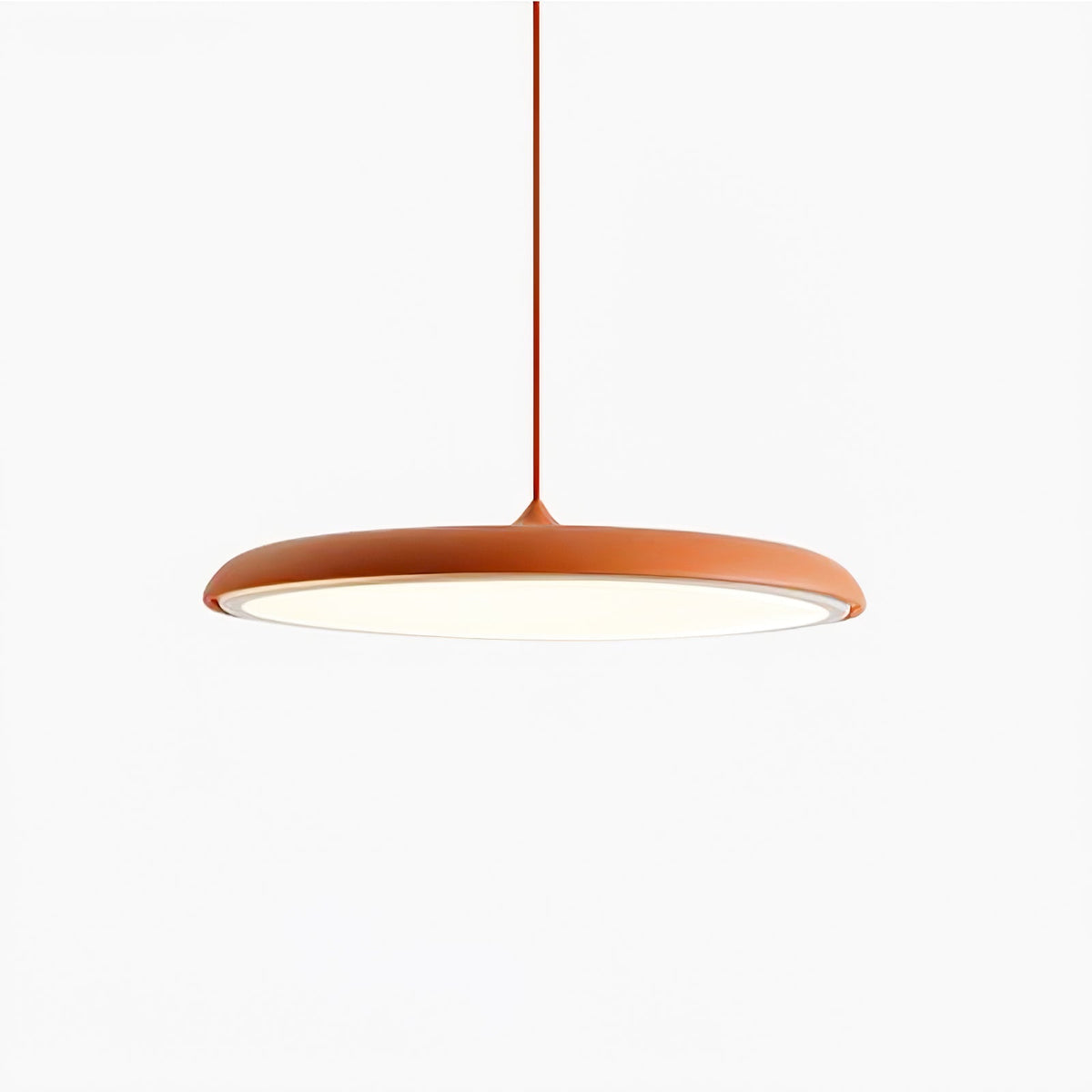 Suspension moderne en métal avec cordon réglable – Finition pastel douce pour cuisine et salon