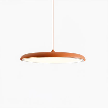 Suspension moderne en métal avec cordon réglable – Finition pastel douce pour cuisine et salon