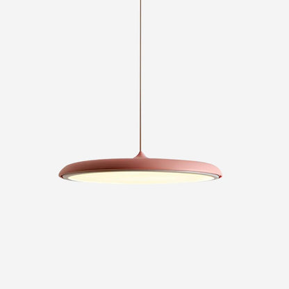 Suspension moderne en métal avec cordon réglable – Finition pastel douce pour cuisine et salon