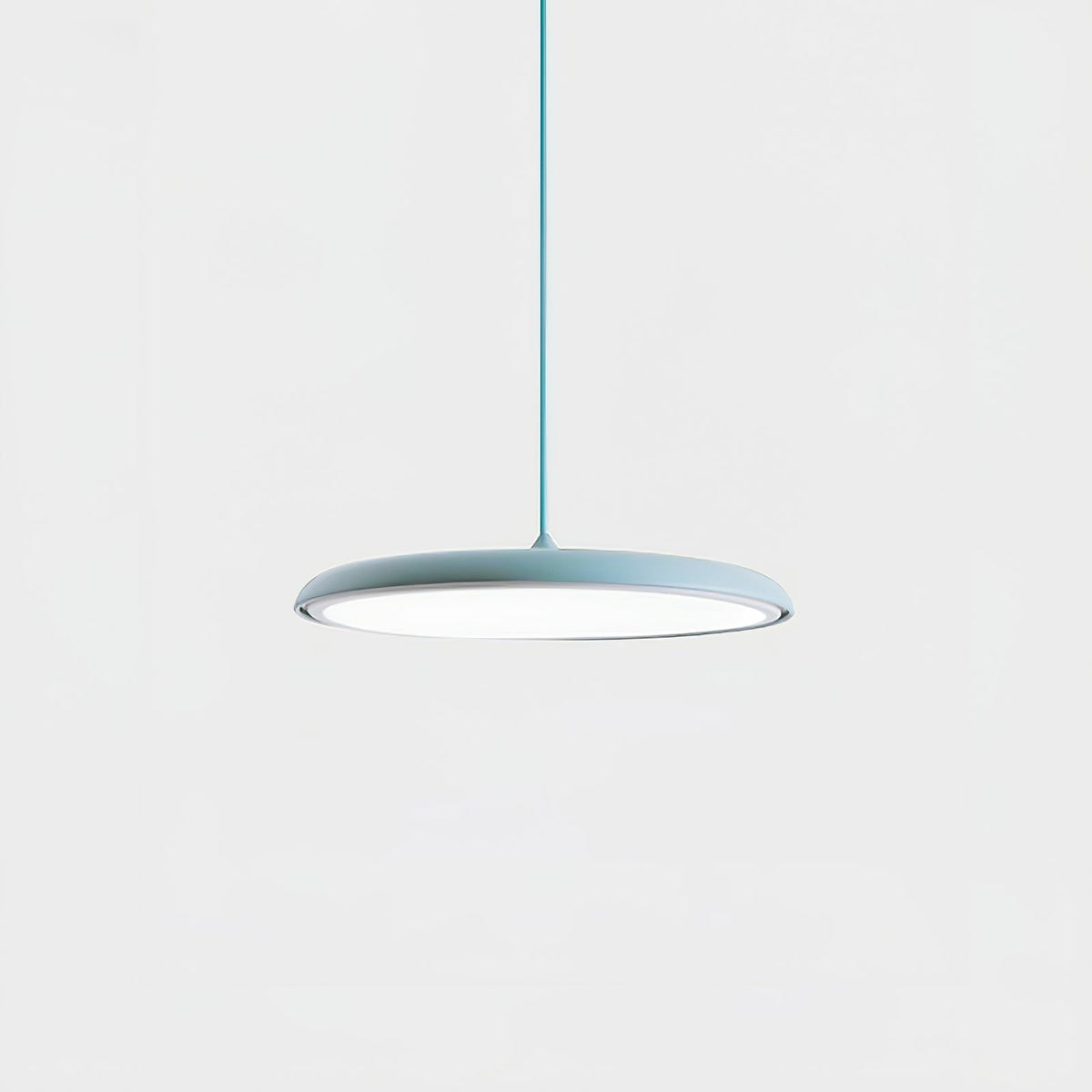 Suspension moderne en métal avec cordon réglable – Finition pastel douce pour cuisine et salon