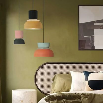 Plafonnier multicouche en acrylique, douille E27, 29 cm de diamètre, style nordique, idéal pour îlot de cuisine, coin repas ou entrée, lampe suspendue pour