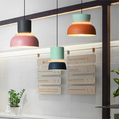 Plafonnier multicouche en acrylique, douille E27, 29 cm de diamètre, style nordique, idéal pour îlot de cuisine, coin repas ou entrée, lampe suspendue pour