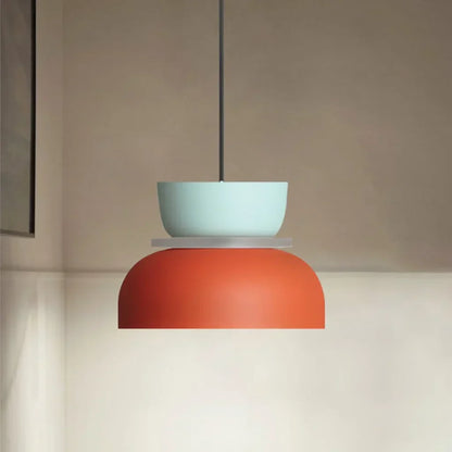 Acrylic Overhead Light Fixture 11 in Bowl Shade for Kitchen Table Workspace Kids Room Modern Nordic Hanging Lamp E27 Socket