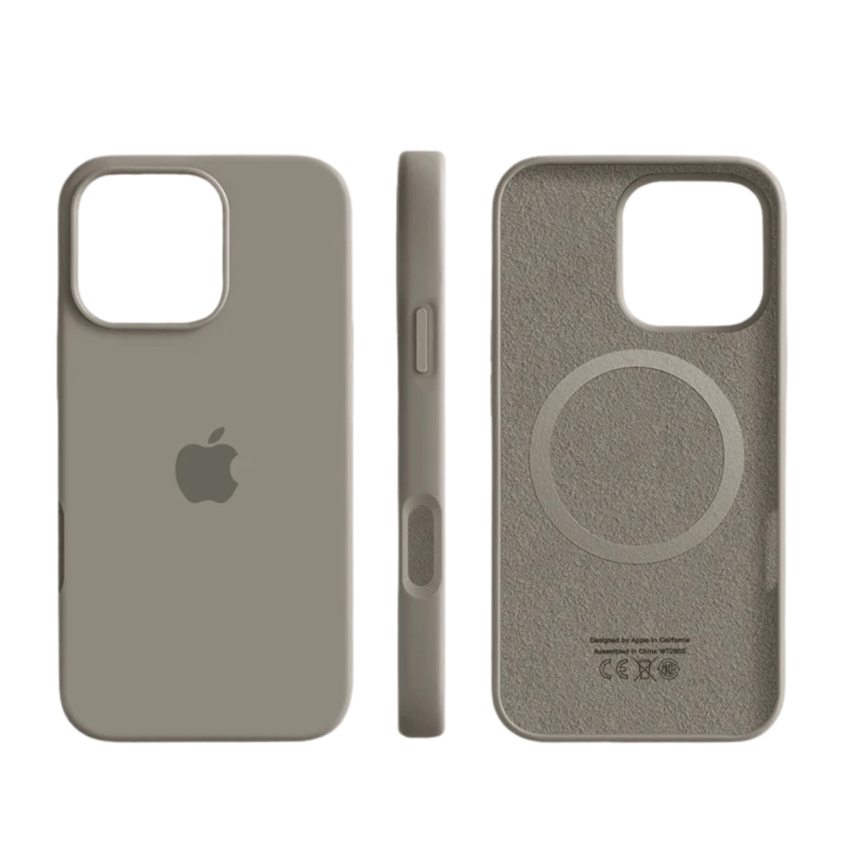 iPhone Case with MagSafe, Slim Liquid Silicone iPhone 16 Case, Shockproof iPhone 15 Case for Everyday Use