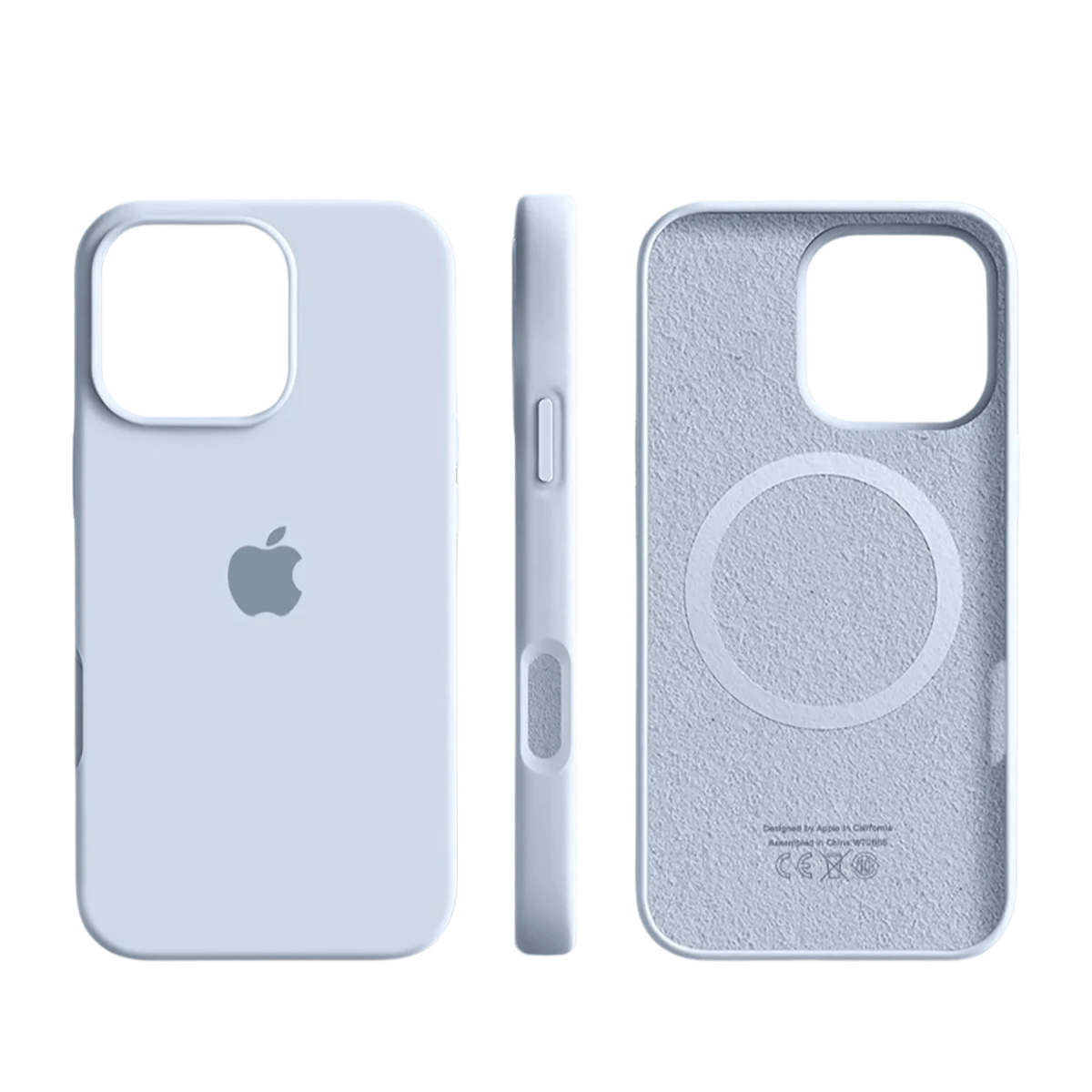 iPhone Case with MagSafe, Slim Liquid Silicone iPhone 16 Case, Shockproof iPhone 15 Case for Everyday Use