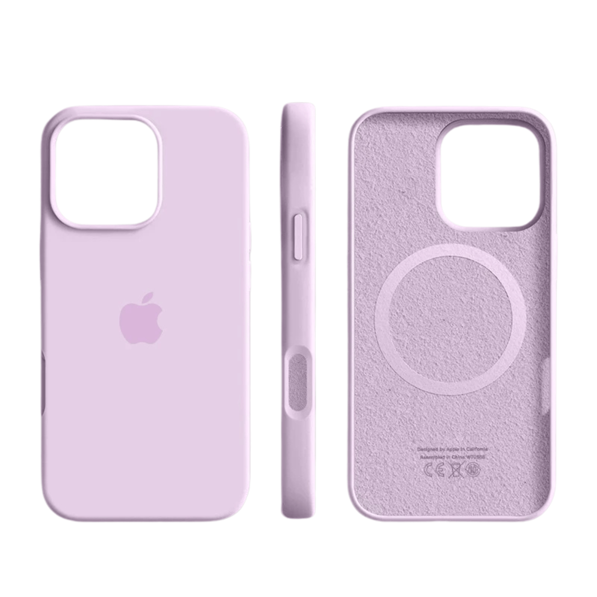 iPhone Case with MagSafe, Slim Liquid Silicone iPhone 16 Case, Shockproof iPhone 15 Case for Everyday Use