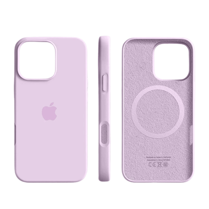 iPhone Case with MagSafe, Slim Liquid Silicone iPhone 16 Case, Shockproof iPhone 15 Case for Everyday Use