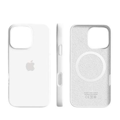 iPhone Case with MagSafe, Slim Liquid Silicone iPhone 16 Case, Shockproof iPhone 15 Case for Everyday Use