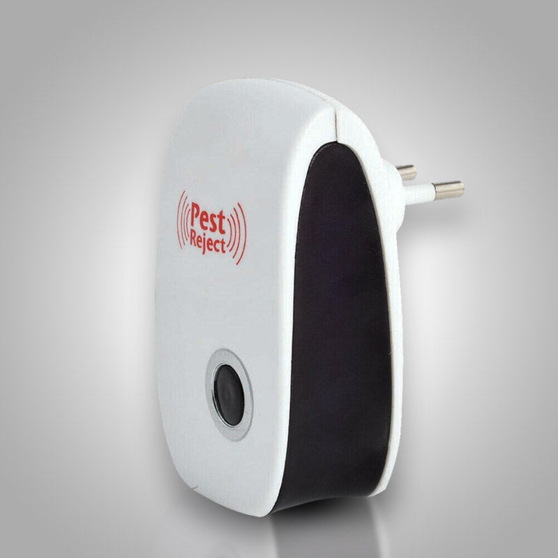 Ultrasonic Pest Repeller Plug-In 2-Pack for Mice Rats Roaches Spiders Bugs Indoor Home Rooms Kitchen Bedroom