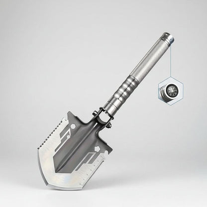 TERRABLADE - Compact folding shovel designed for reliable outdoor and emergency use.